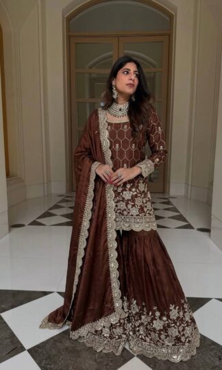 SR 1712 LATEST PAKISTANI SHARARA SUITS ONLINE COLLECTIONSR 1712 LATEST PAKISTANI SHARARA SUITS ONLINE COLLECTION