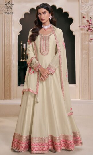 VINAY FASHION NAAZ 73053 SURAT GOWN WHOLESALE MARKETVINAY FASHION NAAZ 73053 SURAT GOWN WHOLESALE MARKET