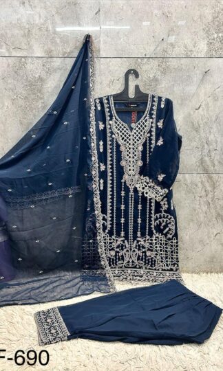 HOOR TEX HF 690 B PAKISTANI KURTI WHOLESALE INDIAHOOR TEX HF 690 B PAKISTANI KURTI WHOLESALE INDIA