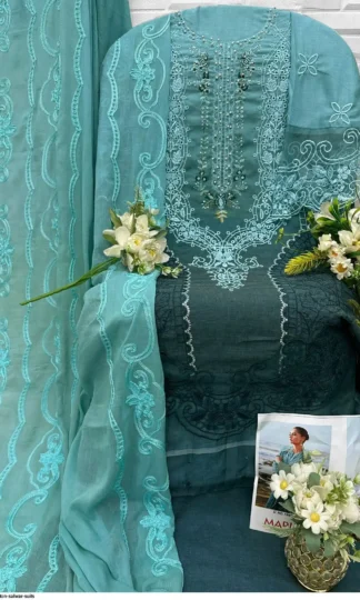 FLORENT 1089 A MARIA  B PREMIUM EMBROIDERED 25-2 PAKISTANI SUITSFLORENT 1089 A MARIA B PREMIUM EMBROIDERED 25-2 PAKISTANI SUITS