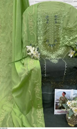 FLORENT 1089 D MARIA B PREMIUM EMBROIDERED 25-2 PAKISTANI SUITSFLORENT 1089 D MARIA B PREMIUM EMBROIDERED 25-2 PAKISTANI SUITS