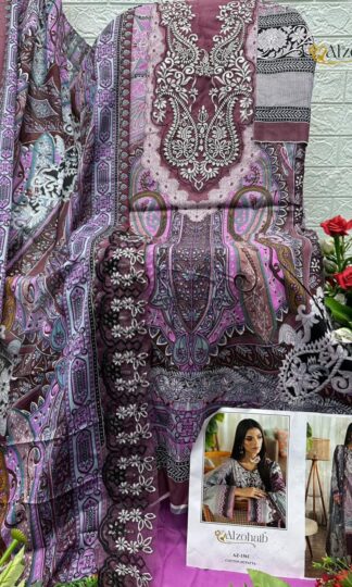 ALZOHAIB AZ 1561 RAHMA VOL 1 LUXURY PAKISTANI SUITSALZOHAIB AZ 1561 RAHMA VOL 1 LUXURY PAKISTANI SUITS