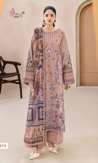 SHREE FABS 4493 CHEVRON PREMIUM COLLECTION VOL-16 PAKISTANI SUITSSHREE FABS 4493 CHEVRON PREMIUM COLLECTION VOL-16 PAKISTANI SUITS