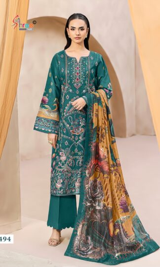 SHREE FABS 4494 CHEVRON PREMIUM COLLECTION VOL-16 PAKISTANI SUITSSHREE FABS 4494 CHEVRON PREMIUM COLLECTION VOL-16 PAKISTANI SUITS