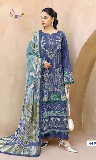 SHREE FABS 4496 CHEVRON PREMIUM COLLECTION VOL-16 PAKISTANI SUITSSHREE FABS 4496 CHEVRON PREMIUM COLLECTION VOL-16 PAKISTANI SUITS