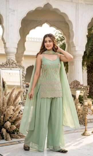 DB 44 EMBROIDERY WORK SHARARA SUITS ONLINE SUPPLIERDB 44 EMBROIDERY WORK SHARARA SUITS ONLINE SUPPLIER