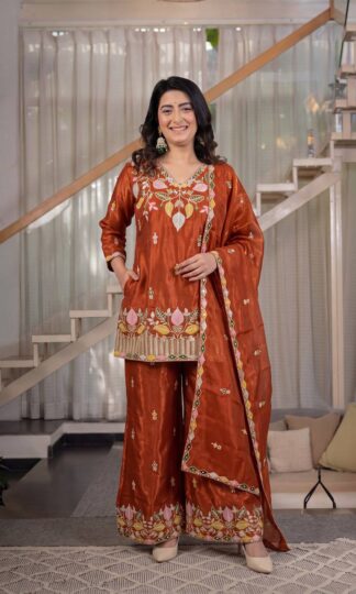 MT 4027 DESIGNER PARTY WEAR TOP PLAZZO SET ONLINE SUPPLIERMT 4027 DESIGNER PARTY WEAR TOP PLAZZO SET ONLINE SUPPLIER