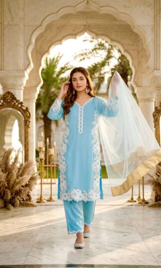 ST 213 EMBROIDERED WEDDING SALWAR SUITSST 213 EMBROIDERED WEDDING SALWAR SUITS
