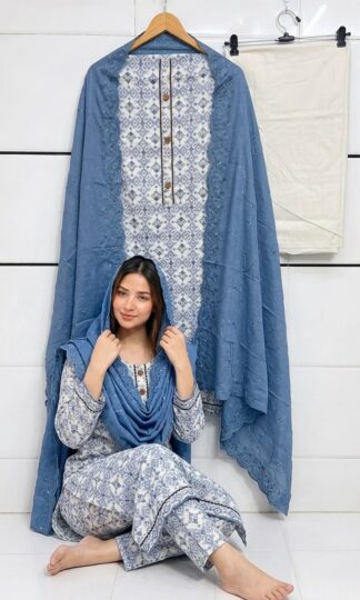 HERMITAGE FEMINA NX UNSTITCHED PAKISTANI SUITSHERMITAGE FEMINA NX UNSTITCHED PAKISTANI SUITS