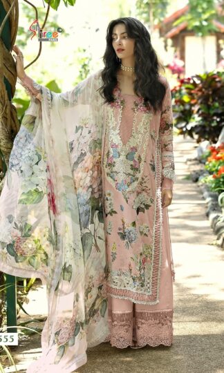 ELAF 4555 SIGNATURE VOL-4 LADIES COTTON PAKISTANI SUITS ONLINEDEEPSY JADE PREMIUM 4 Unstitched Pure Cotton Pakistani Suit Online India