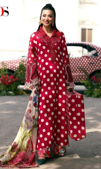 DEEPSY MARIA B. MPRINT 25-7 NX PAKISTANI SUITS ONLINE INDIADEEPSY MARIA B MPRINT 25-7 NX Unstitched Cotton Pakistani Suit Online India