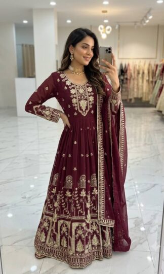 FD 805 BUY PREMIUM ANARKALI GOWN ONLINE IN INDIAFD 805 BUY PREMIUM ANARKALI GOWN ONLINE IN INDIA