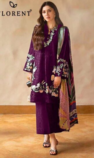 FLORENT 1048 B UNSTITCHED PAKISTANI SUITS SURATFLORENT 1048 B UNSTITCHED PAKISTANI SUITS SURAT