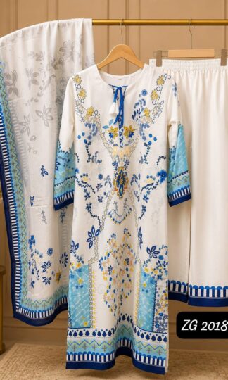 ZAHRA GLAMOUR ZG 2018 LONG TURKISH CO-ORDS SET WHOLESALEZAHRA GLAMOUR ZG Long Turkish Co Ord Set Wholesale in Imported BSY Blend with Printed Silk Dupatta L 40 XL 42 XXL 44 3XL 46