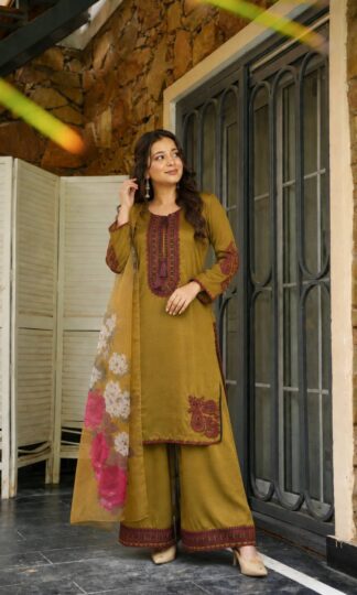 HK 1742 PAKISTANI FARSHI SALWAR KURTA & DUPATTA SET WHOLESALEHK 1742 PAKISTANI FARSHI SALWAR KURTA & DUPATTA SET WHOLESALE