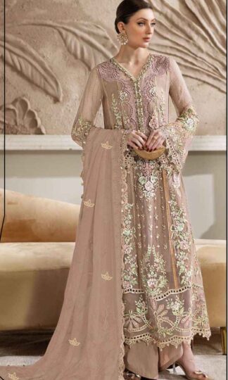 ELAN STUDIO E 07 B MARIA B CHIFFON WHOLESALE PAKISTANI SALWAR SUITS INDIAELAN STUDIO E 07 A MARIA B Chiffon Pakistani Salwar Suit Online Unstitched Heavy Embroidery Handwork Applique with Inner