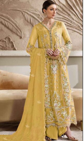 ELAN STUDIO E 07 D MARIA B CHIFFON PAKISTANI SALWAR SUITS SUPPLIERELAN STUDIO E 07 A MARIA B Chiffon Pakistani Salwar Suit Online Unstitched Heavy Embroidery Handwork Applique with Inner
