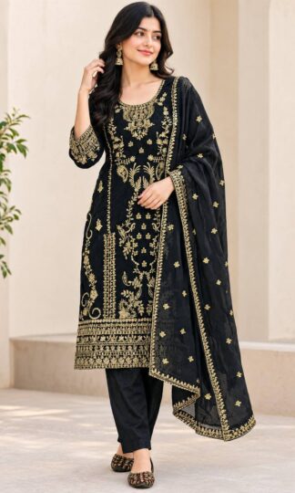 NF 1301 BLACK PAKISTANI SALWAR SUITS ONLINE COLLECTIONNF 1301 BLACK PAKISTANI SALWAR SUITS ONLINE COLLECTION