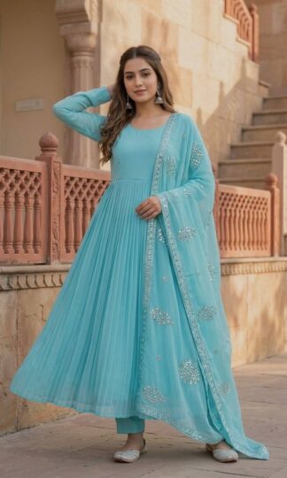 ST 253 PAKISTANI ANARKALI GOWN ONLINE SUPPLIERST 253 PAKISTANI ANARKALI GOWN ONLINE SUPPLIER