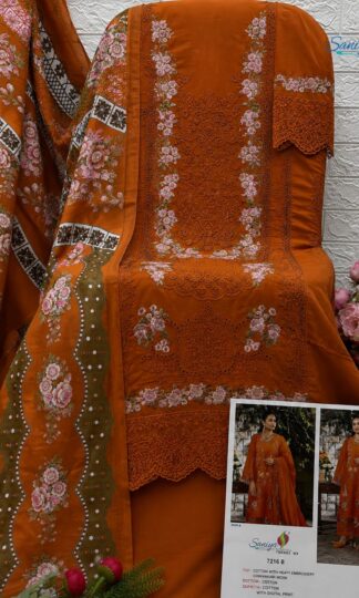 SANIYA TRENDZ 7215 A PAKISTANI SUITS ONLINE WHOLESALESANIYA TRENDZ 7215 A PAKISTANI SUITS ONLINE WHOLESALE