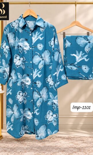 BIN SAEED IMP 1101 DESIGNER PAKISTANI CORD SETS WHOLESALEBIN SAEED IMP 1101 Boutique Pakistani Cord Set Online Supplier