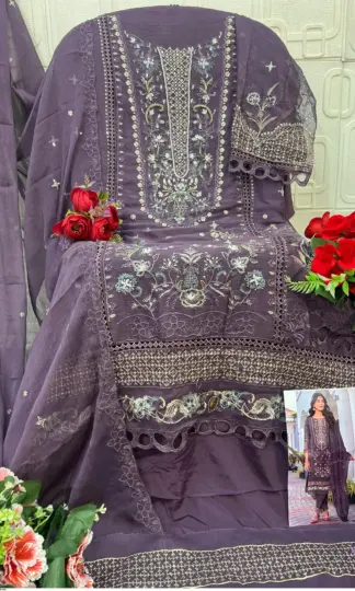 ELAN STUDIO E 10 C BOUTIQUE PAKISTANI SALWAR SUITS ONLINEELAN STUDIO E 10 Chiffon Heavy Embroidered Pakistani Salwar Suit