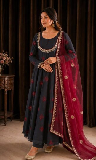 HK 1740 SURAT ANARKALI GOWN WHOLESALE MARKETHK 1740 Surat Anarkali Gown Wholesale Market