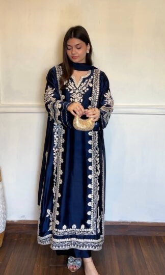 PD1169 SATIN RAYON LONG KAFTAN BOTTOM & DUPATTA SET IN SURATPD1169 Satin Rayon Long Kaftan Bottom Dupatta Set in Surat Pure Satin Rayon Full Stitched M 38 L 40 XL 42 XXL 44