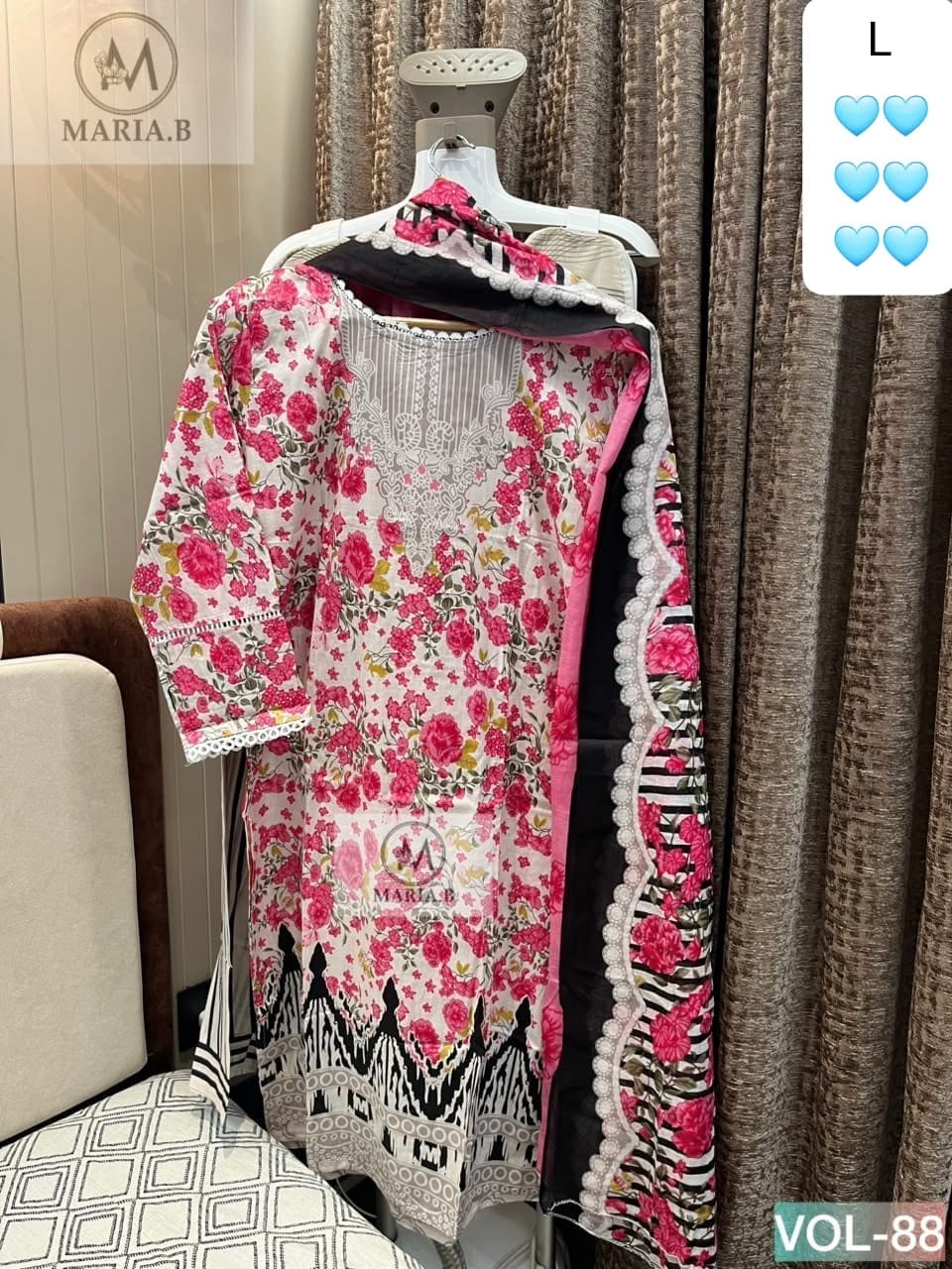 THE LIBAS COLLECTION 78 COTTON STITCHED PAKISTANI SUITS SUPPLIER (#165400)