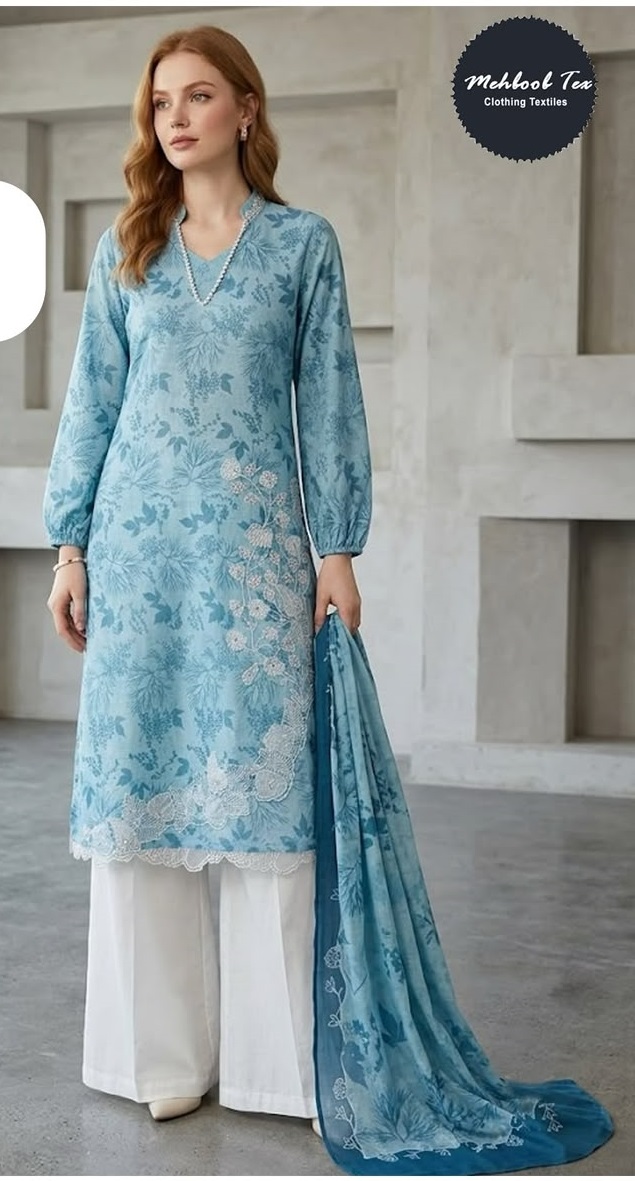 MEHBOOB TEX 2135 A PAKISTANI KURTI ONLINE WHOLESALER (#165426)