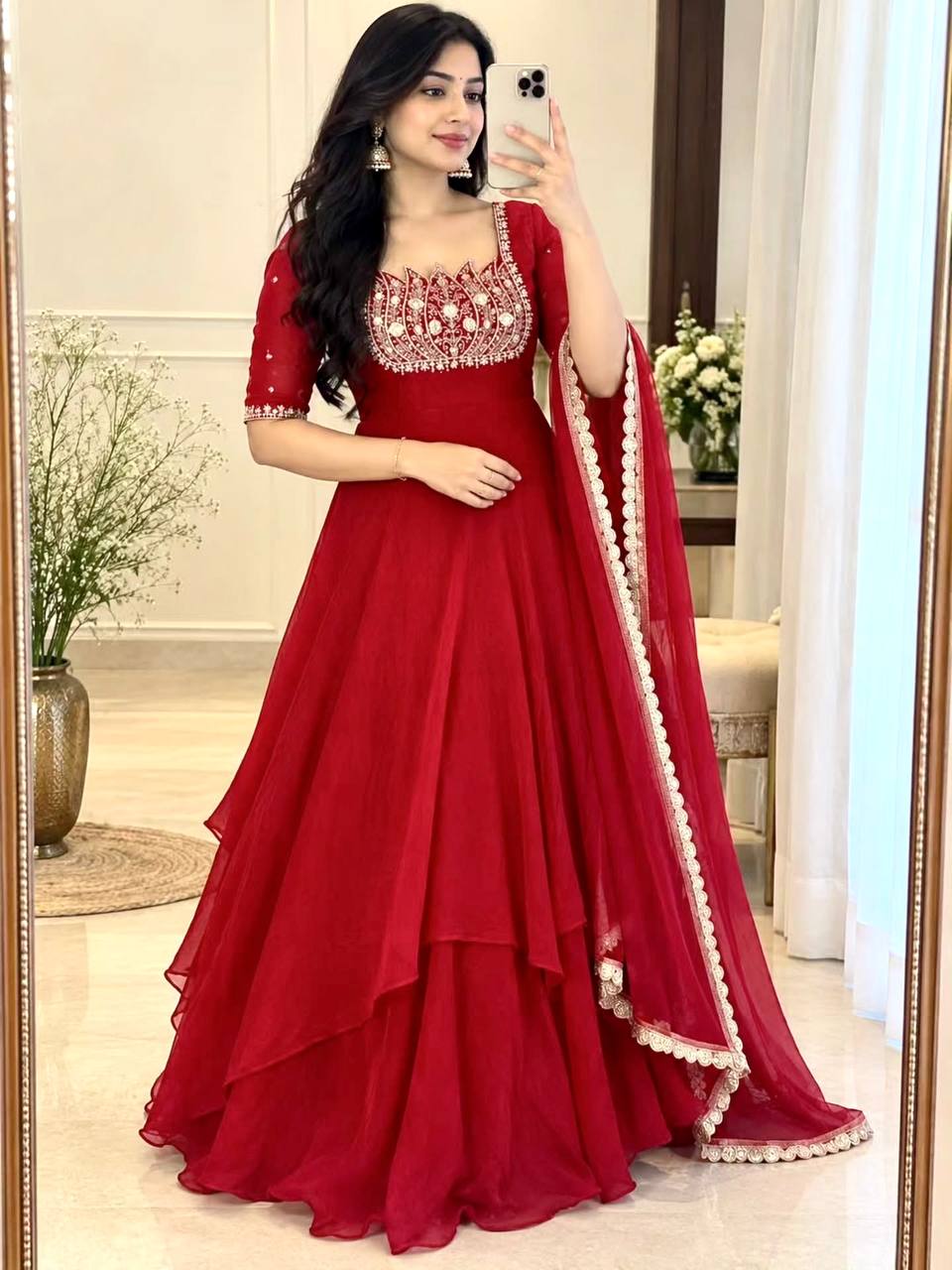 AD 253 ANARKALI GOWNS FOR RETAILERS AND RESELLERS (#165856)