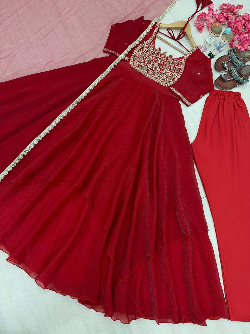 AD 253 ANARKALI GOWNS FOR RETAILERS AND RESELLERS - Image 3