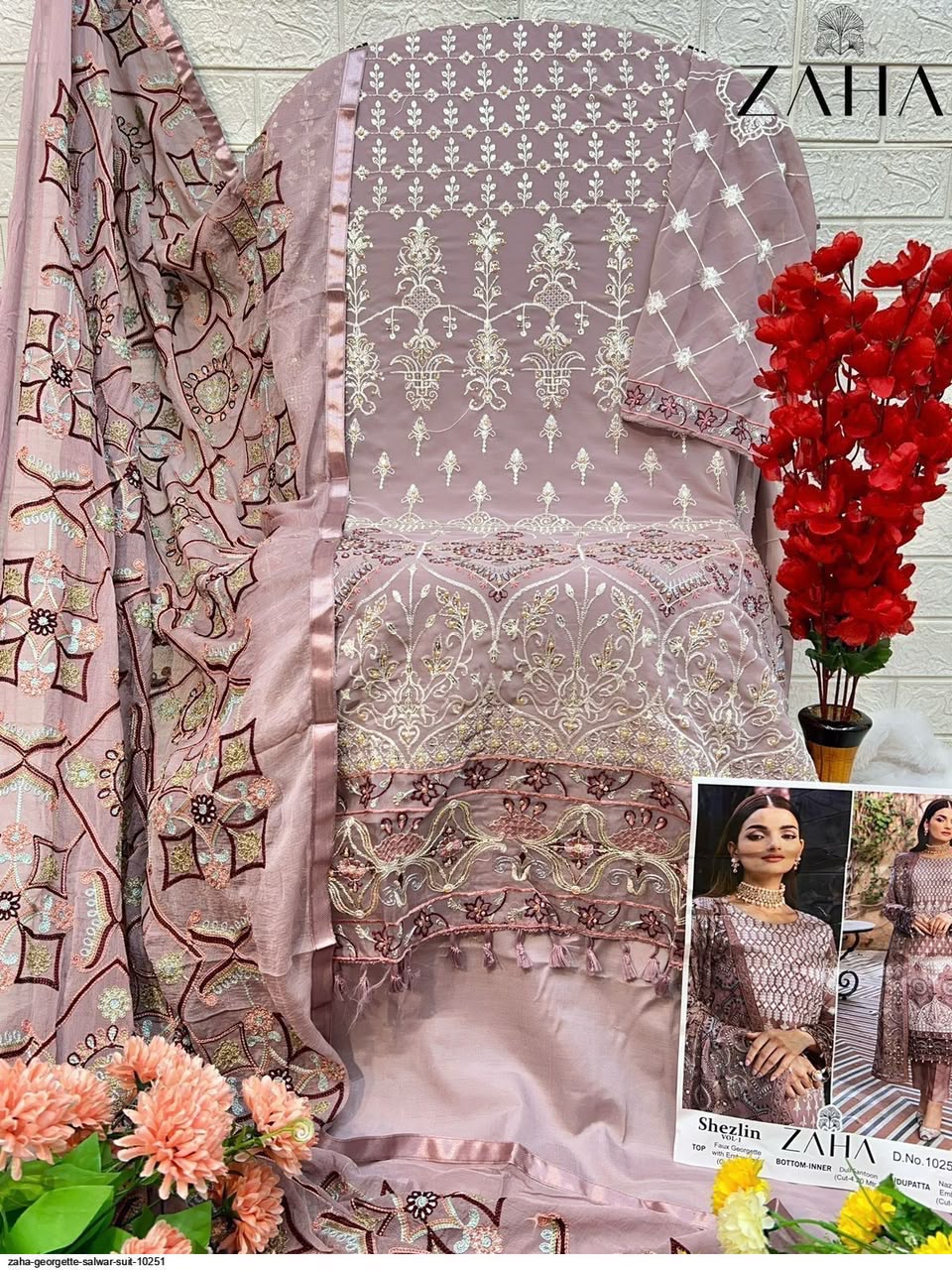 AL KHUSHBU GEORGETTE WHOLESALE OF PAKISTANI SUITS - Image 2