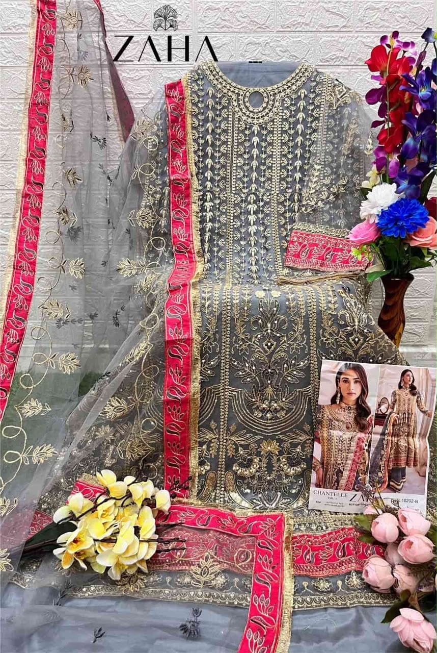 AL KHUSHBU GEORGETTE WHOLESALE OF PAKISTANI SUITS - Image 14