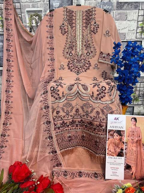 AL KHUSHBU GEORGETTE WHOLESALE OF PAKISTANI SUITS - Image 18