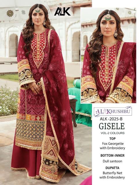 AL KHUSHBU GEORGETTE WHOLESALE OF PAKISTANI SUITS - Image 20