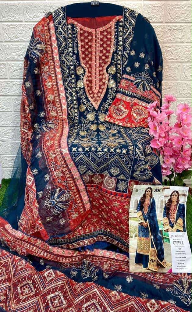 AL KHUSHBU GEORGETTE WHOLESALE OF PAKISTANI SUITS - Image 22