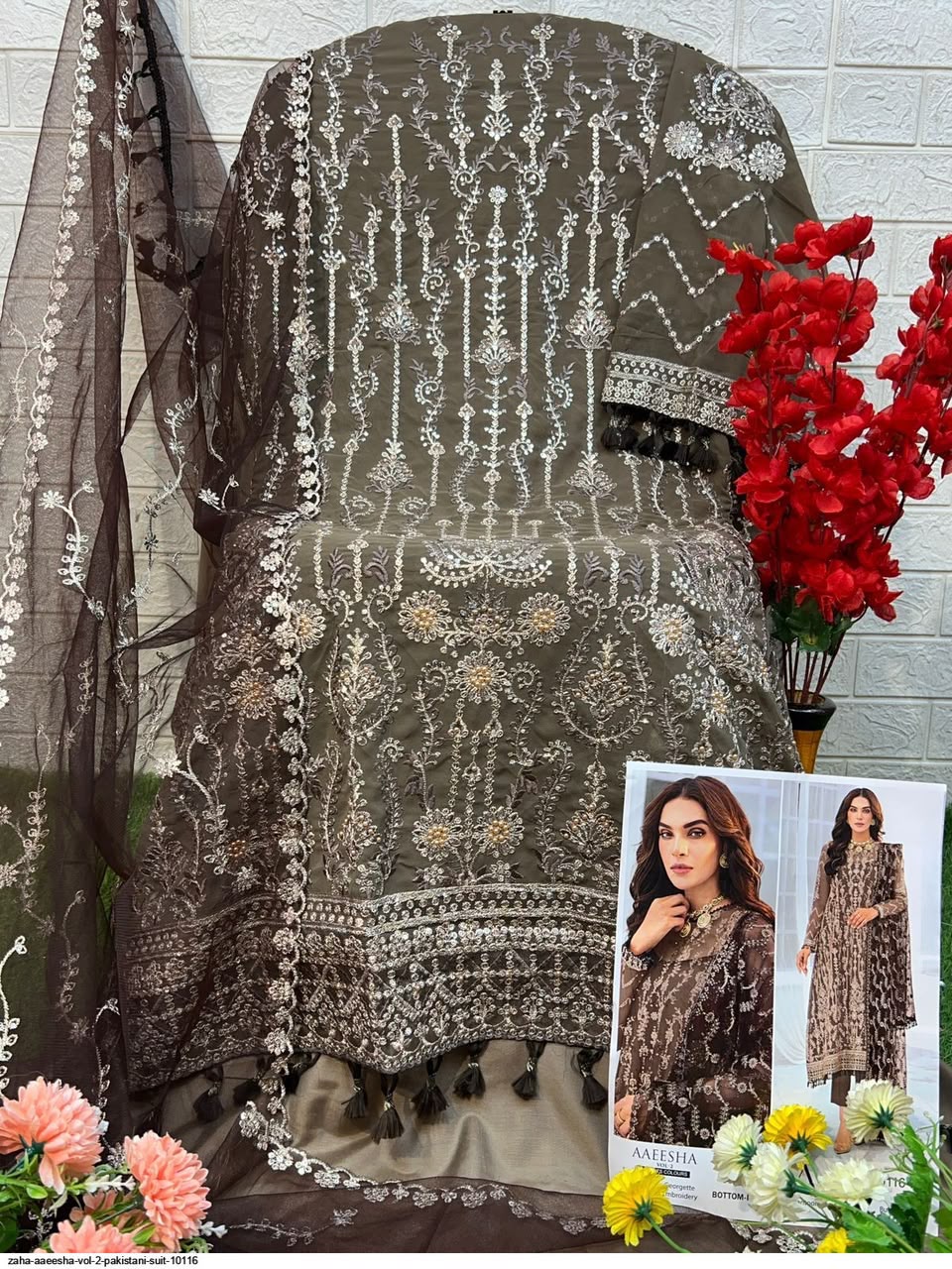 AL KHUSHBU GEORGETTE WHOLESALE OF PAKISTANI SUITS
