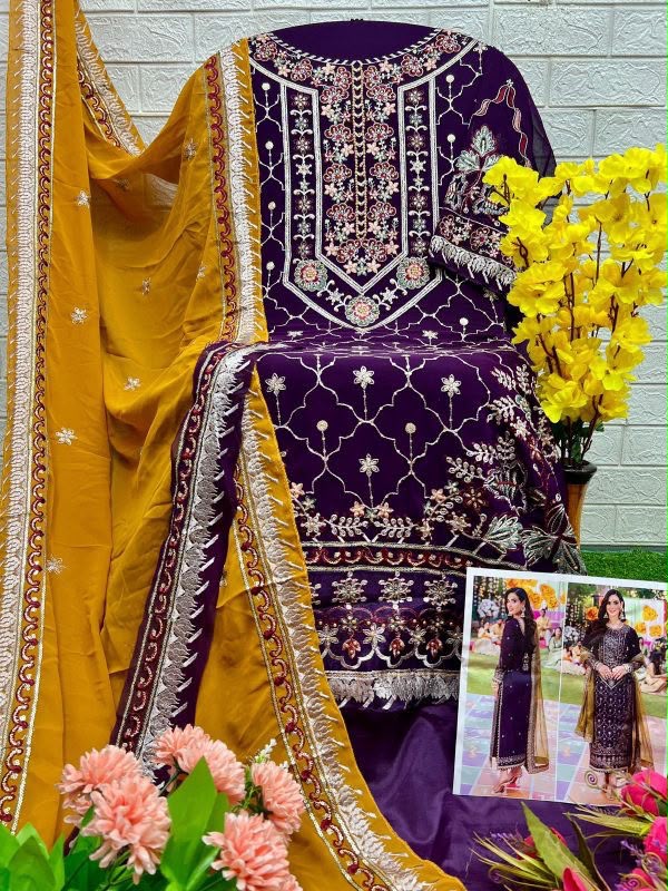 AL KHUSHBU GEORGETTE WHOLESALE OF PAKISTANI SUITS - Image 10