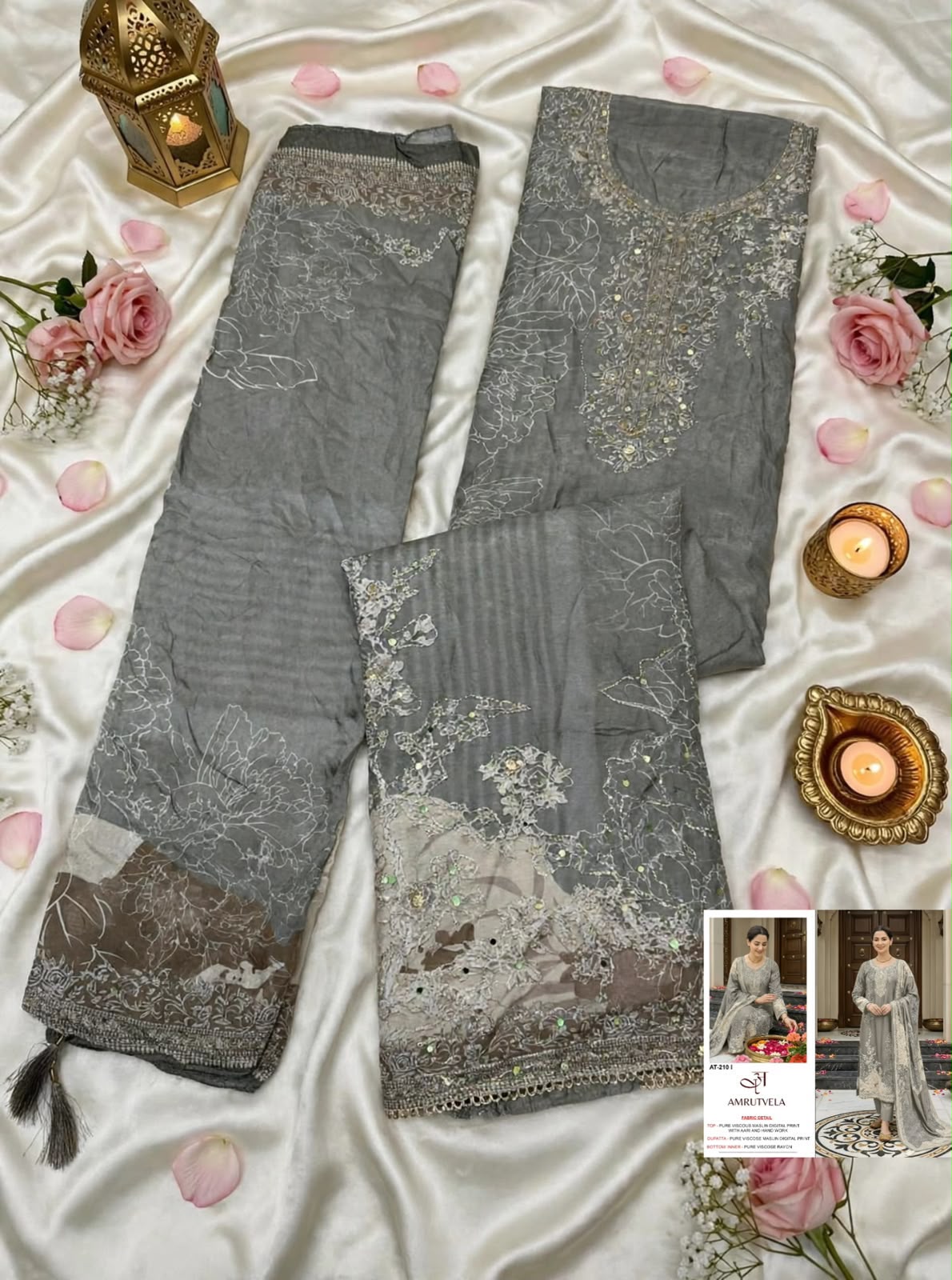 AMRUTVELA AT210 I PAKISTANI SUIT AT BEST PRICE - Image 2