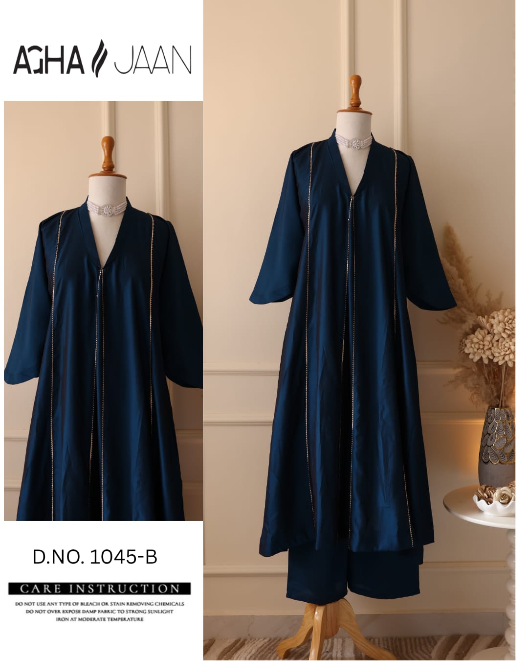 AGHAJAAN 1045 B PARTY WEAR PAKISTANI SUITS ONLINE SHOPPING (#165499)