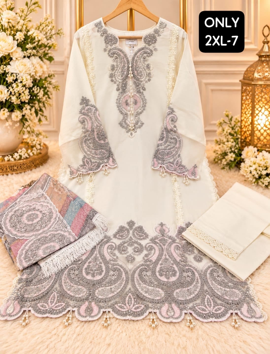 BIN SAEED IC 239 PAKISTANI SUITS ONLINE SHOPPING - Image 4
