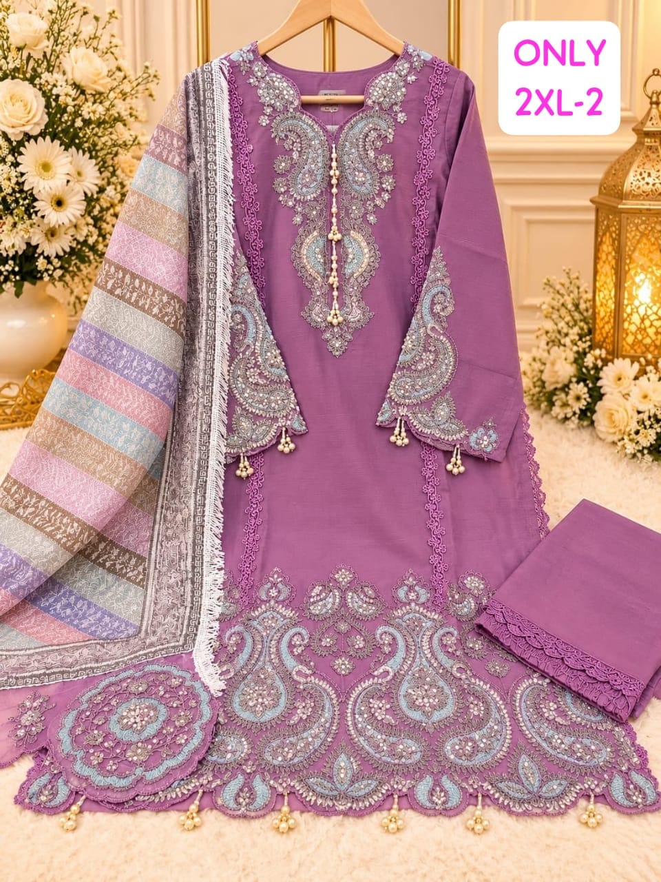 BIN SAEED IC 239 PAKISTANI SUITS ONLINE SHOPPING - Image 2