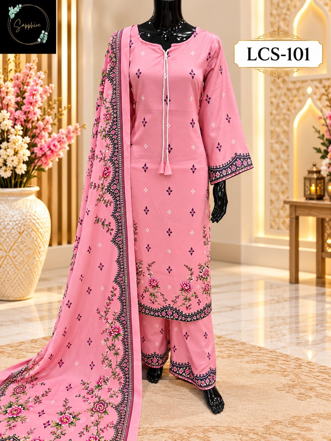 SAPPHIRE LCS 101 PAKISTANI KURTI MANUFACTURER (#165890)