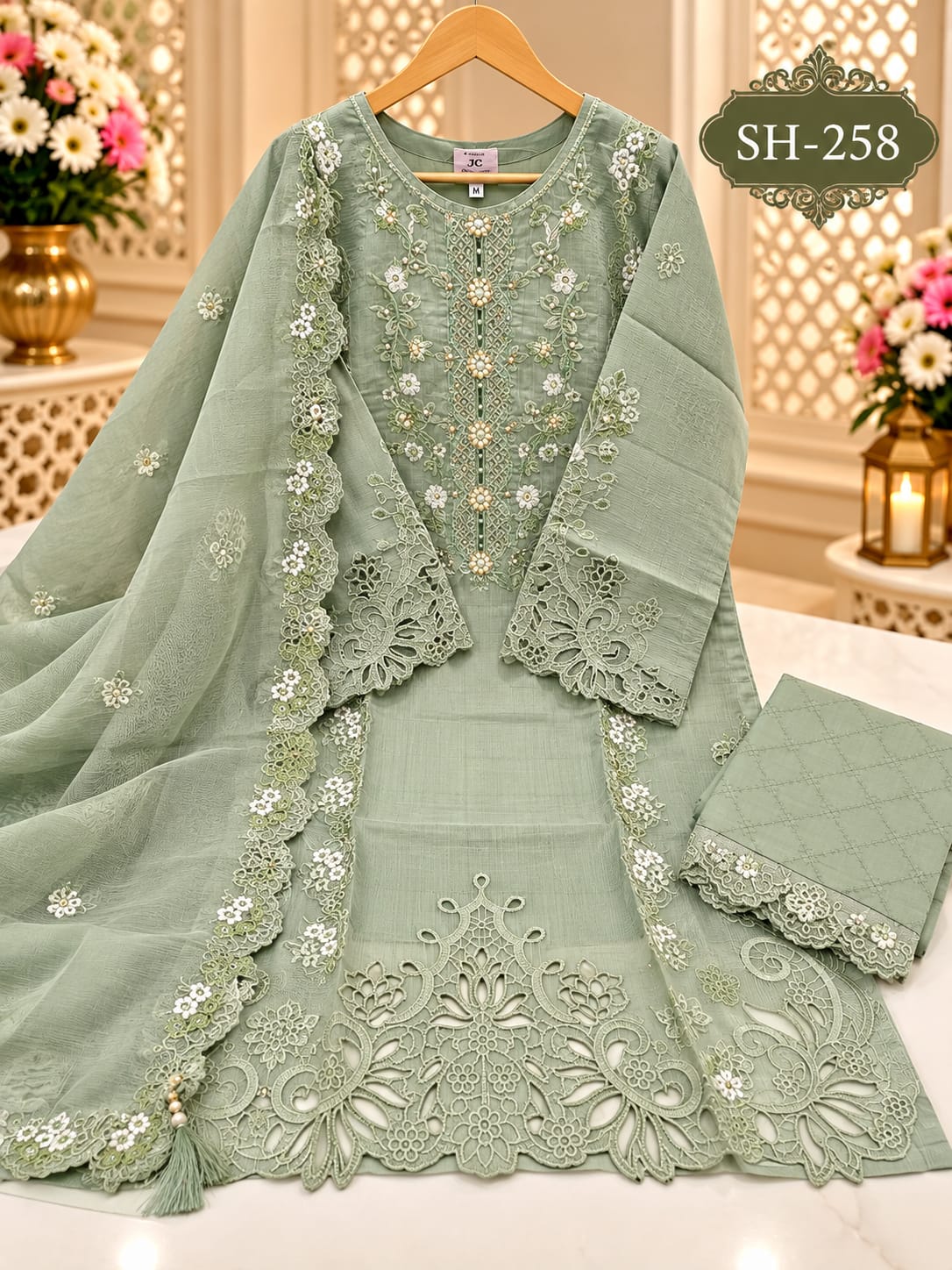 BIN SAEED SH 258 PAKISTANI SUITS ONLINE COLLECTION - Image 2