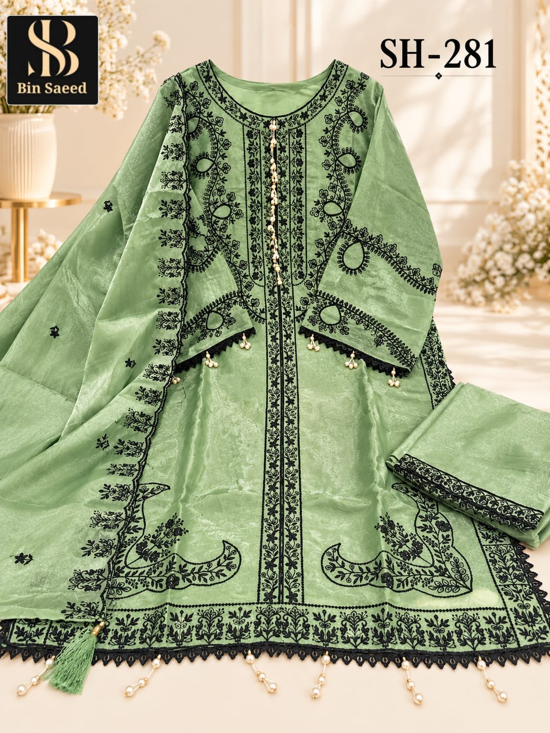 BIN SAEED SH 273 PAKISTANI SUIT ONLINE WHOLESALE