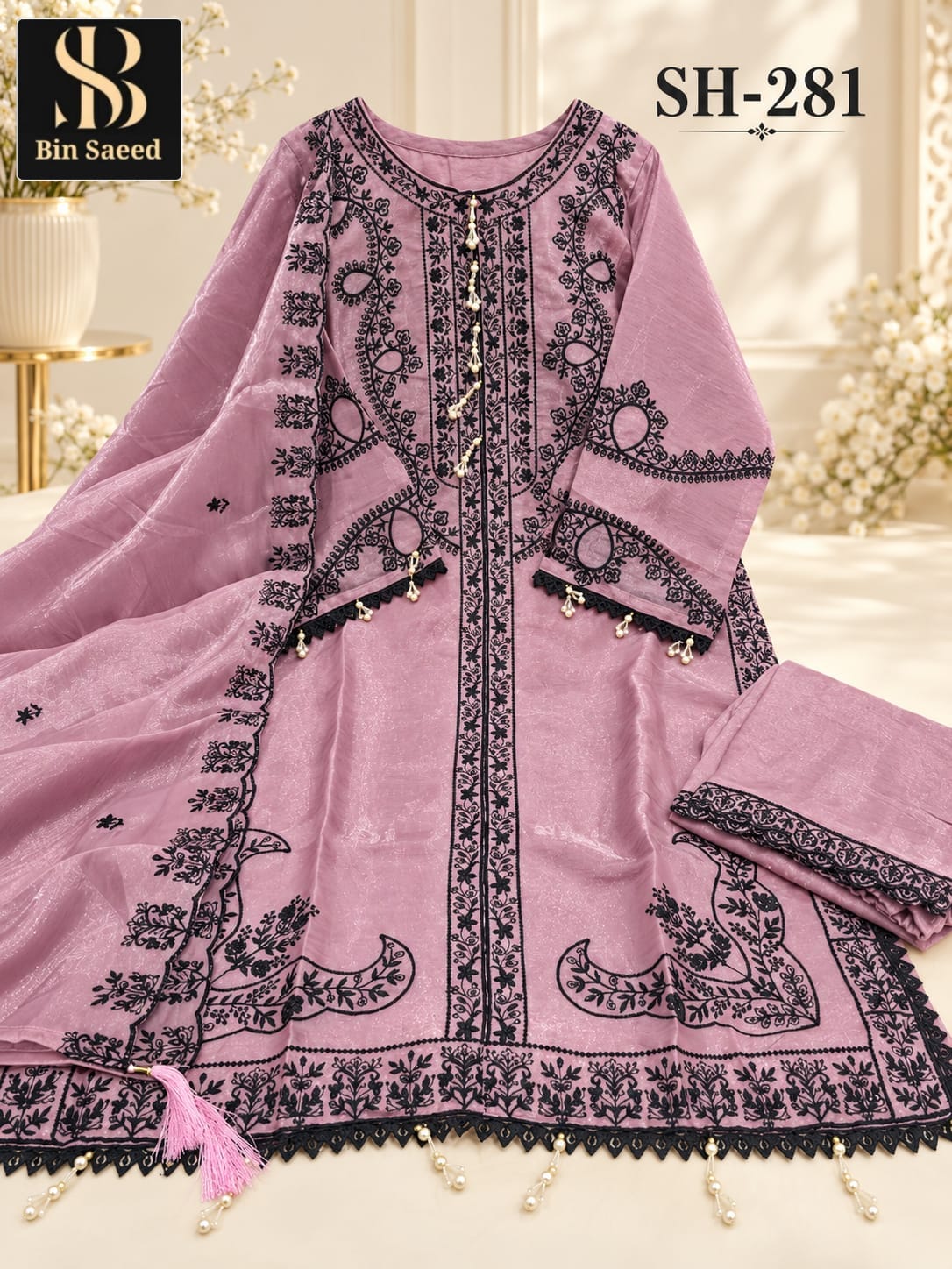 BIN SAEED SH 273 PAKISTANI SUIT ONLINE WHOLESALE - Image 3