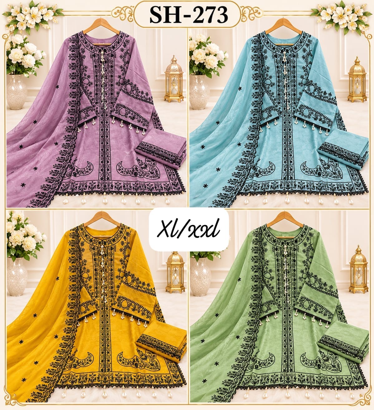 BIN SAEED SH 273 PAKISTANI SUIT ONLINE WHOLESALE (#166384)