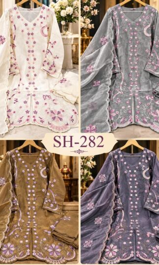 BIN SAEED SH 282 PAKISTANI KURTI SET ONLINE WHOLESALEBIN SAEED SH 282 PAKISTANI KURTI SET ONLINE WHOLESALE