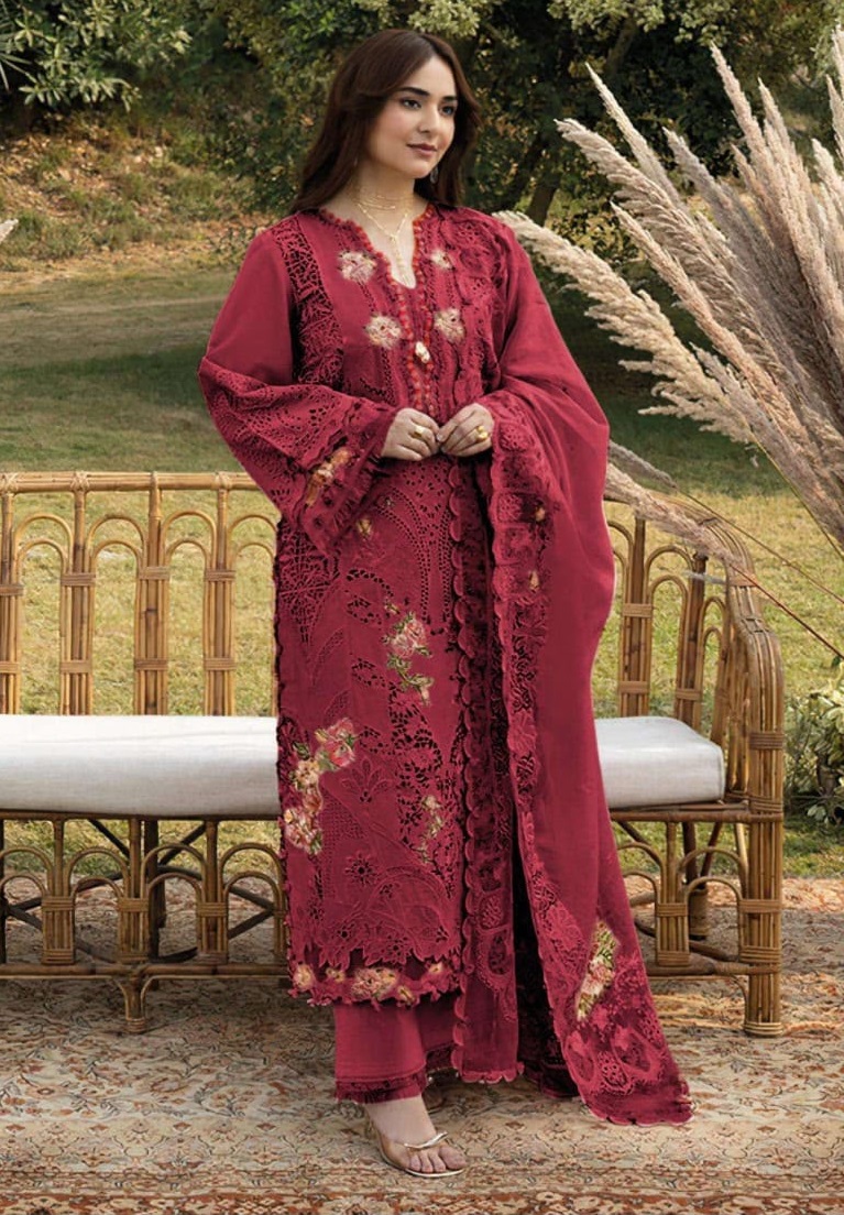 DEEPSY 1724 A ELAF PREMIUM LUXURY LAWN PAKISTANI SUITS WHOLESALE (#165241)